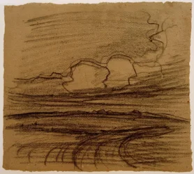 Landschaft bei Oele